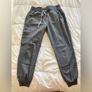 FIGS ZAMORA JOGGER PANTS SIZE SP GRAPHITE